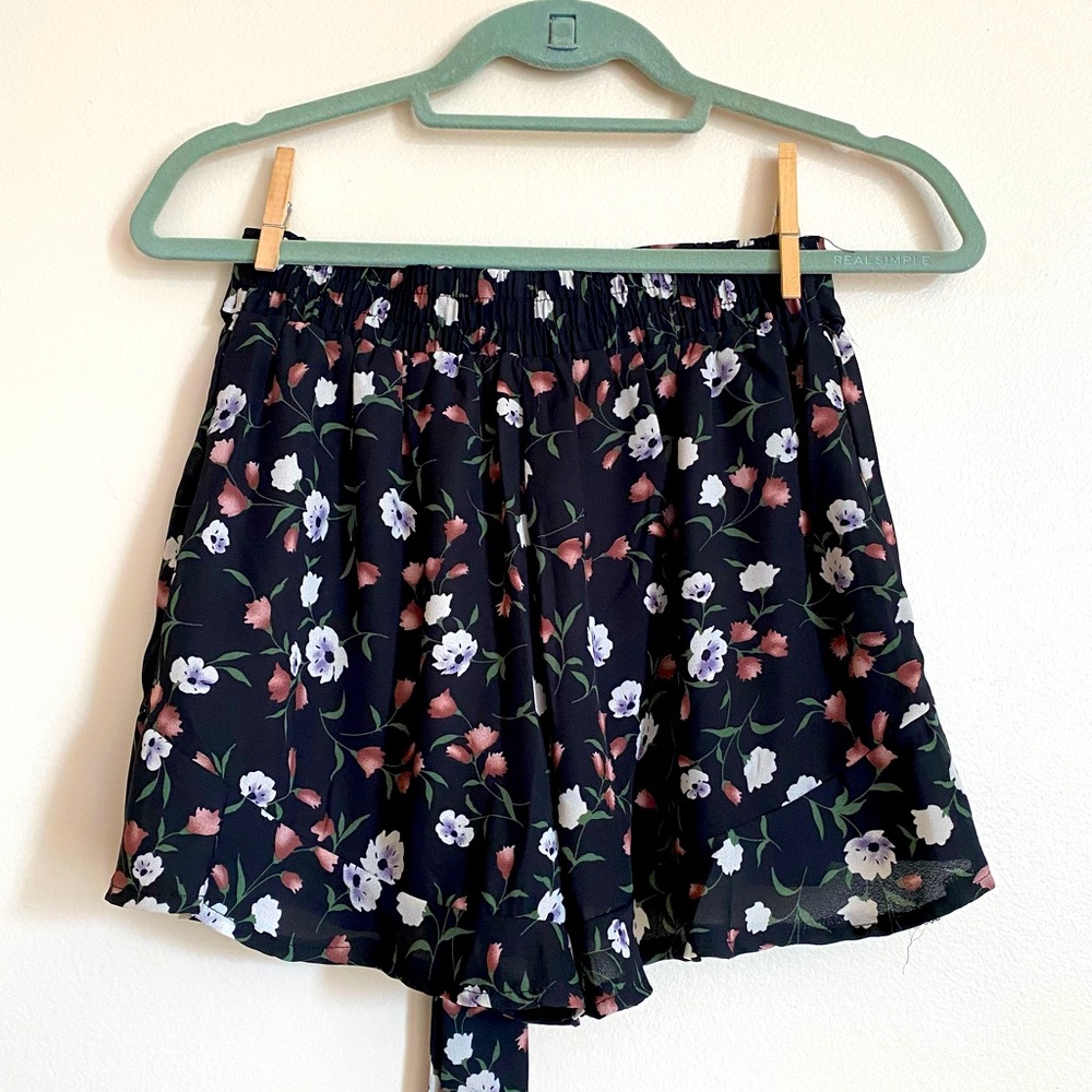 Flared shorts